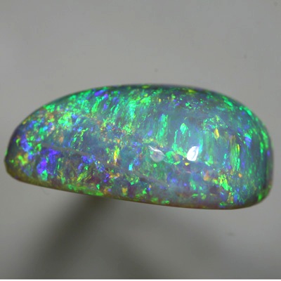 SOLID CRYSTAL OPAL Top quality. Floral harlequin pattern throughout, HUGE 21ct opal. SEE VIDEO